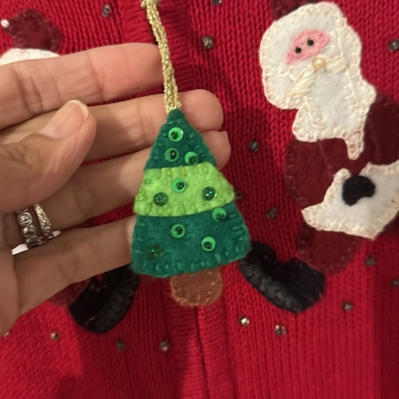 VINTAGE Christmas cardigan - Picture 5 of 7